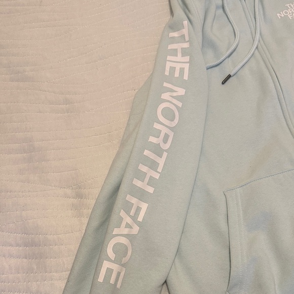 The North Face Sky Blue Full-Zip Hoodie - Picture 4 of 6